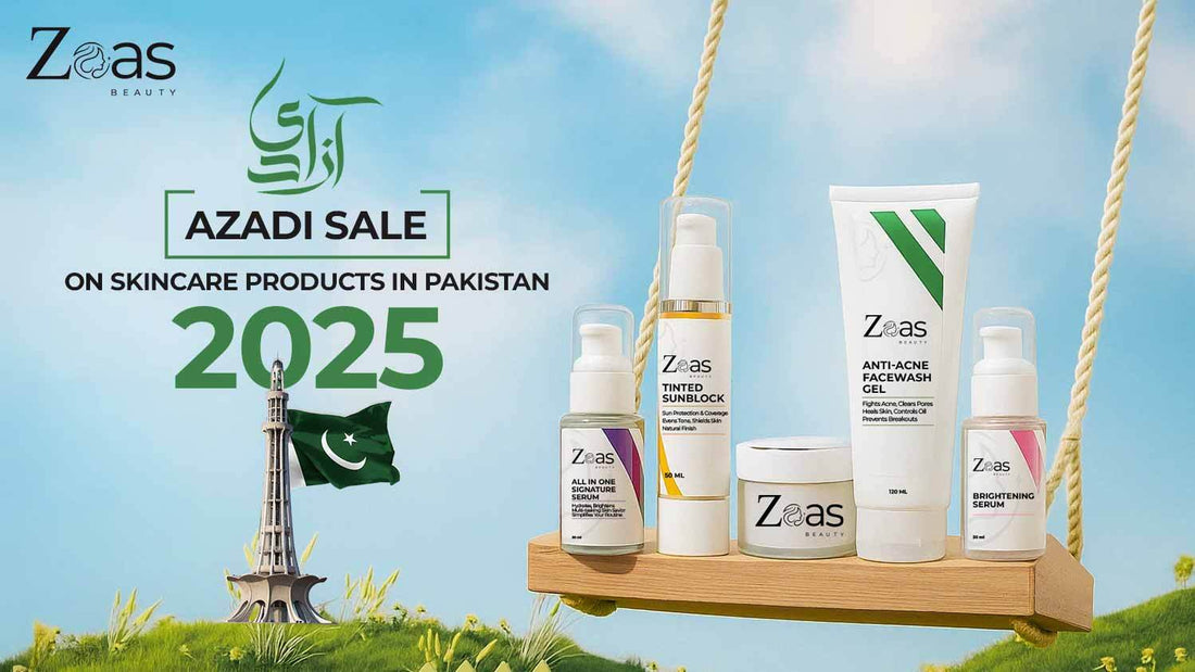 Azadi Sale on Skincare Products in Pakistan